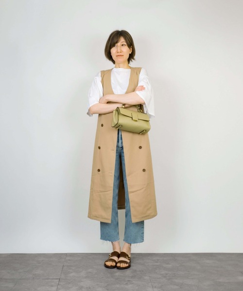 「LORISTELLA」 2WAYバッグ FREE チャコールグレー レディース_画像8