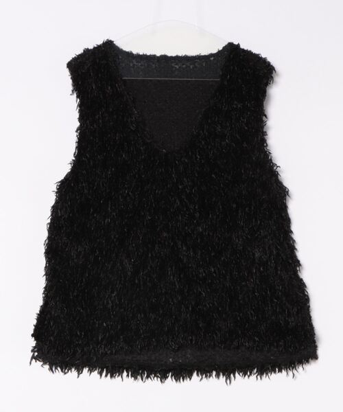 「actuel」 ベスト FREE アイボリー レディース_画像8