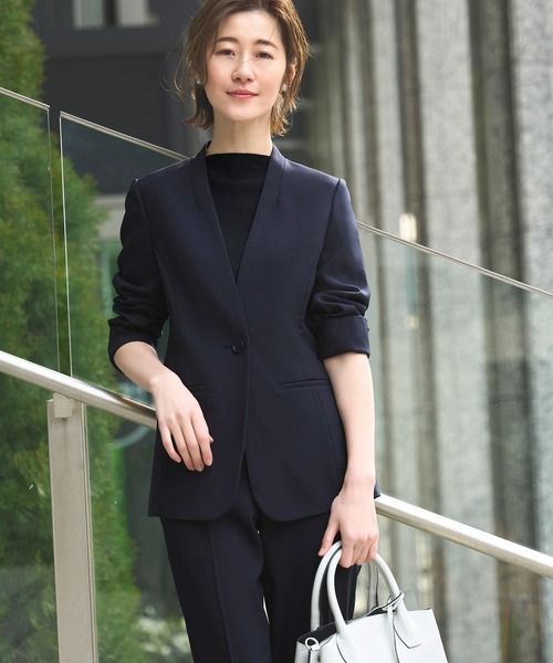 「RUIRUE BOUTIQUE」 セットアップ M ネイビー レディース_画像7