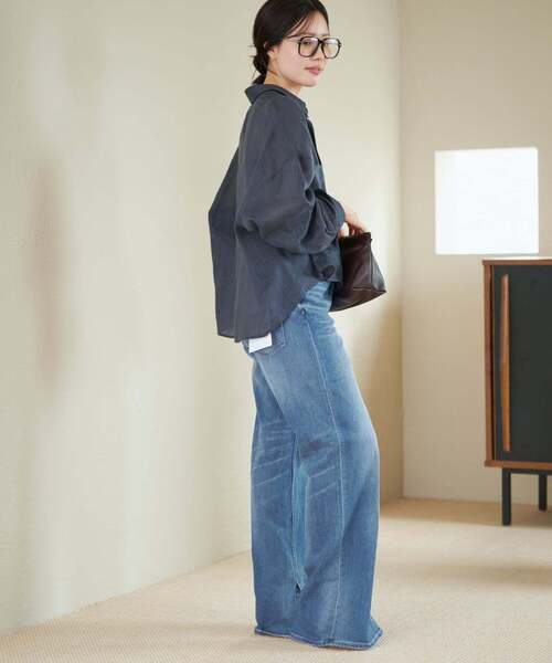 plage（プラージュ） ブラウス シャツ 「追加」RAMIE LYOCELL CROPPED