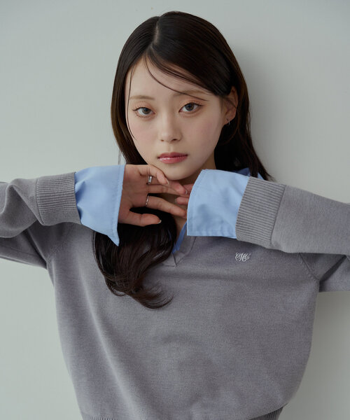 Chico（チコ） 長袖ニット FREE グレー レディース : ZOZOTOWN Yahoo