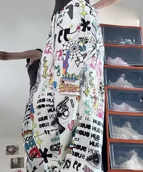 「B.R.U」 カーゴパンツ M ベージュ メンズ_画像3