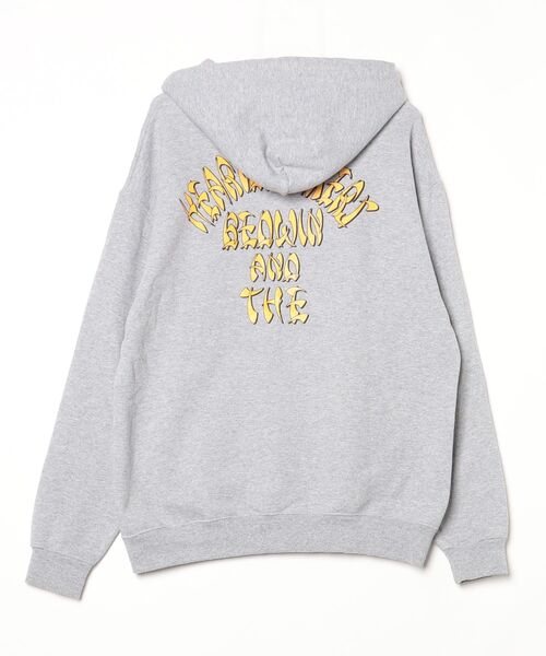 「BEDWIN & THE HEARTBREAKERS」 プルオーバーパーカー LARGE グレー メンズ_画像2