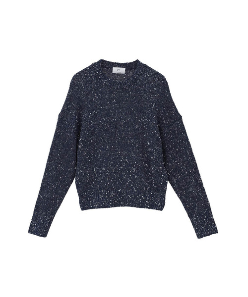 1er Arrondissement ニット セーター ラメノットスパンコールニット