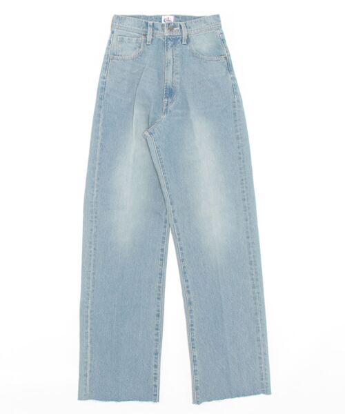 「CIMARRON」 デニムパンツ 25 ライトブルー レディース_画像5