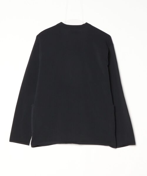 「ADAM ET ROPE'」 ニットカーディガン M ネイビー メンズ_画像2