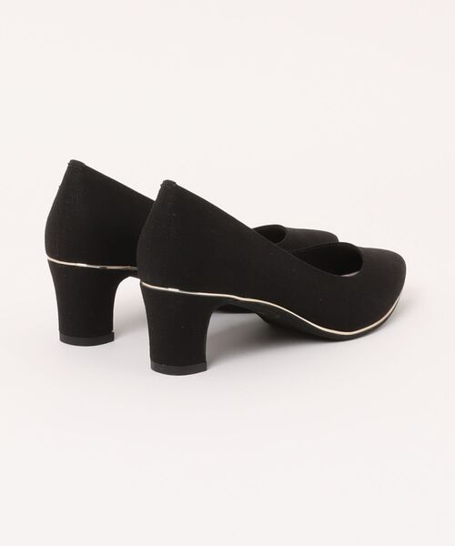 「JELLY BEANS」 パンプス 24.5 ブラック レディース_画像2