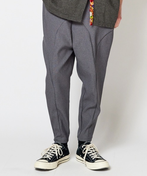 「rehacer」 イージーパンツ MEDIUM ブラック メンズ_画像2