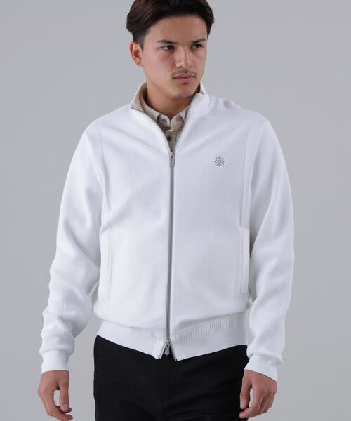 St ANDREWS ブルゾン アウター 「St ANDREWS」12Gリンクスニット