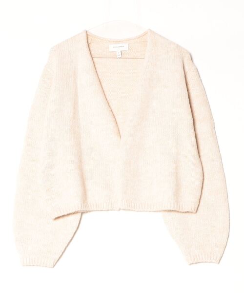 「BANANA REPUBLIC FACTORY STORE」 ニットカーディガン X-SMALL チャコールグレー レディース_画像2