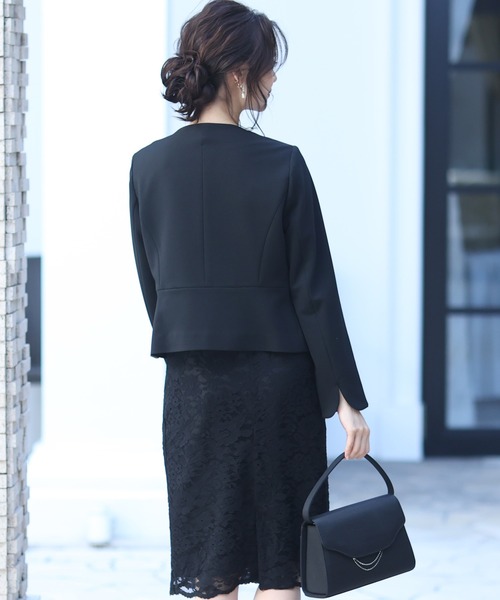 「PourVous」 セットアップ L ブラック レディース_画像4