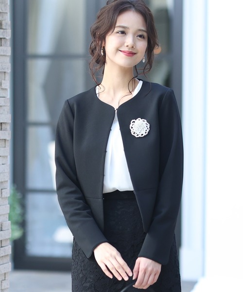 「PourVous」 セットアップ L ブラック レディース_画像7