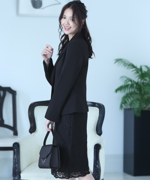 「PourVous」 セットアップ L ブラック レディース_画像9