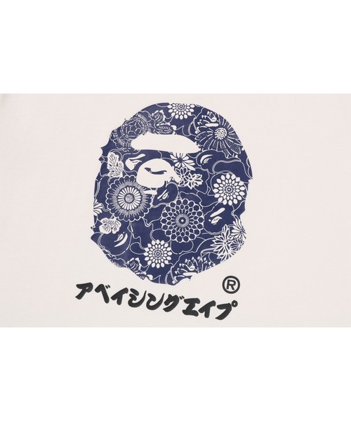 A BATHING APE（アベイシングエイプ） tシャツ JAPANESE INDIGO ART