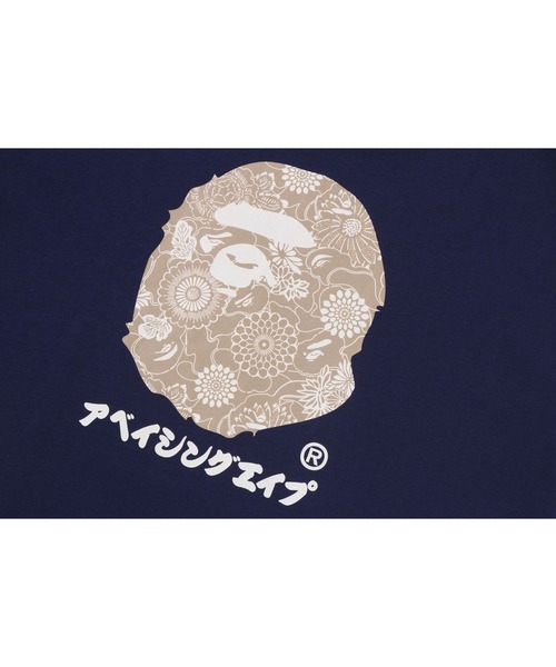 A BATHING APE（アベイシングエイプ） tシャツ JAPANESE INDIGO ART