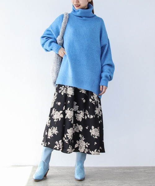 「Casselini」 ロングブーツ 2 ブルー レディース_画像9