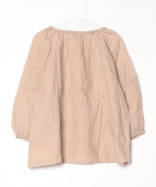 「Le Minor」 長袖ブラウス「oent d’ouestコラボ」 38 ベージュ レディース_画像2