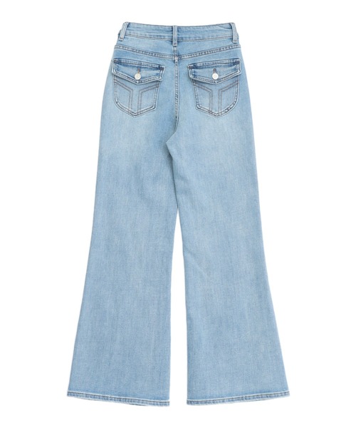 ANAP（アナップ） ジーンズ デニム デニムパンツ 細見えウエストV