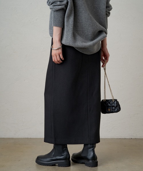 「LOUNGEDRESS」 タイトスカート S ブラウン レディース_画像4