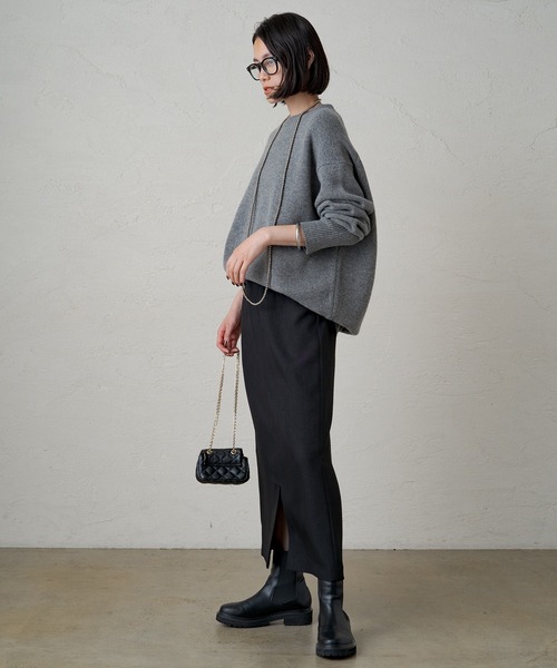 「LOUNGEDRESS」 タイトスカート S ブラウン レディース_画像5