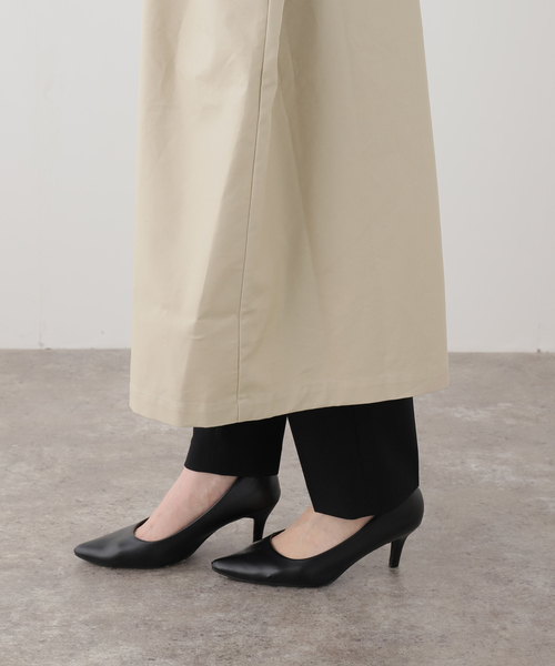 トレンチコート コート 「UMARMUNG/ウンマームン」CONVERTIBLE COLLAR OVERSIZED TRENCH COAT レディースの画像