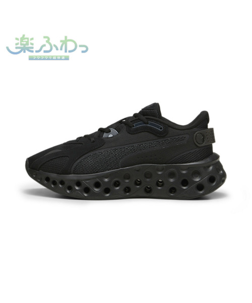 「PUMA」 ローカットスニーカー 26.5cm ブラック メンズ_画像3