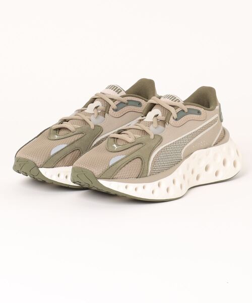 「PUMA」 ローカットスニーカー 26.5cm ブラック メンズ_画像6