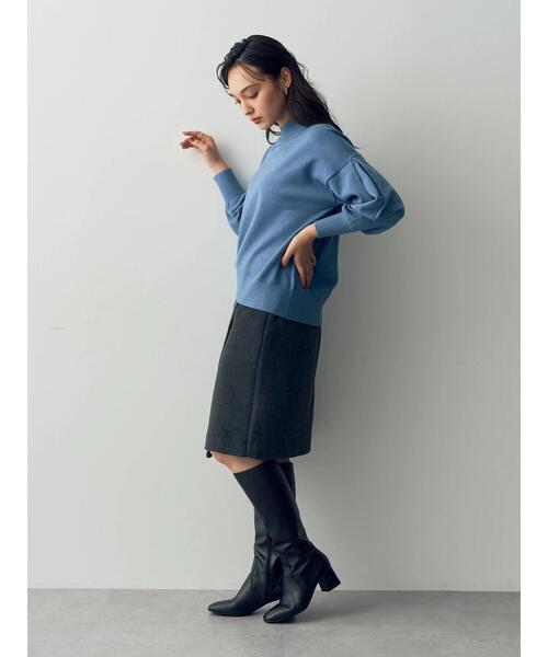 「YECCA VECCA」 スカート S チャコールグレー レディース_画像4