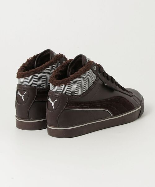 PUMA（プーマ） ハイカットスニーカー 27cm ブラウン メンズ
