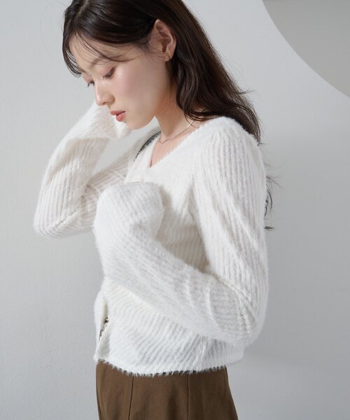 「Kastane」 カーディガン FREE ピンク レディース_画像6