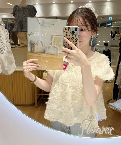 Gypsophila 半袖 フリンジ トップス ホワイト F Gypsophila 半袖 フリンジ トップス ホワイト F Gypsophila 半袖