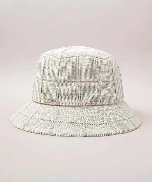 「CA4LA」 ハット ONESIZE ベージュ レディース_画像3