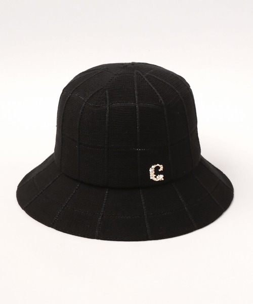 「CA4LA」 ハット ONESIZE ベージュ レディース_画像6