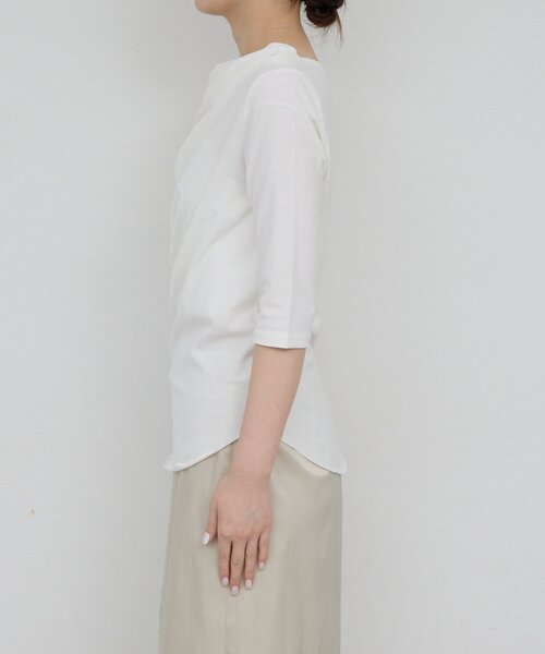tシャツ 「2WAY」ハーフスリーブカットソー レディースの画像