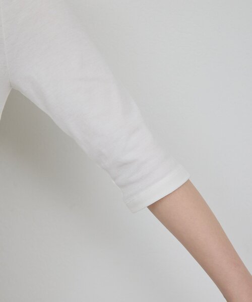 tシャツ 「2WAY」ハーフスリーブカットソー レディースの画像