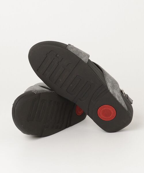 「fitflop」 フラットサンダル 39 グレー レディース_画像3