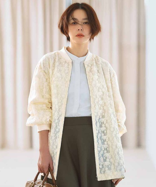 IEDIT（イディット） ブルゾン アウター 進藤やす子さんとコラボ