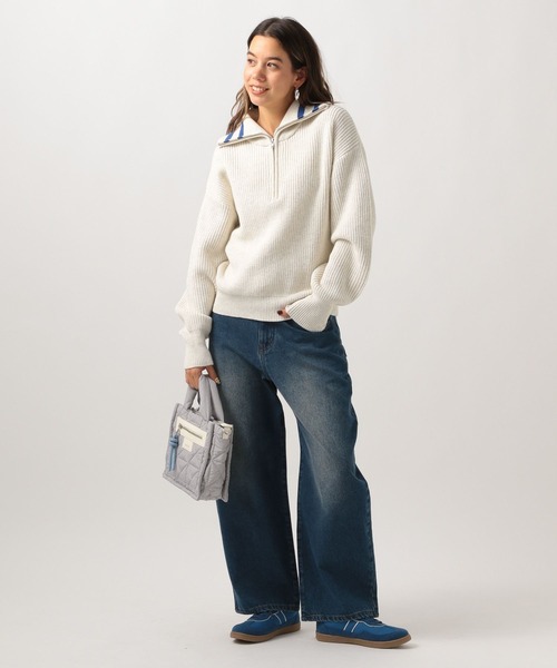 「BAYFLOW」 ローカットスニーカー MEDIUM ブルー レディース_画像5
