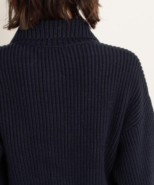 MACPHEE（マカフィー） ニットカーディガン S ネイビー レディース