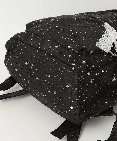 FREE STYLISTS デイバック リュック Y2K キラキラ 星柄 リュックサック