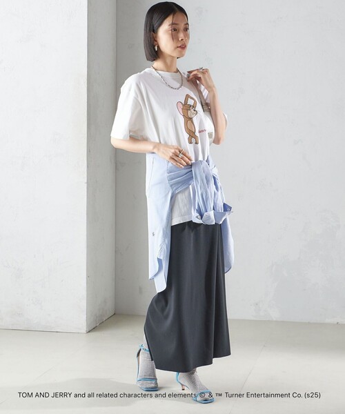 「GOOD ROCK SPEED」 半袖Tシャツ ONE SIZE ホワイト レディース_画像5