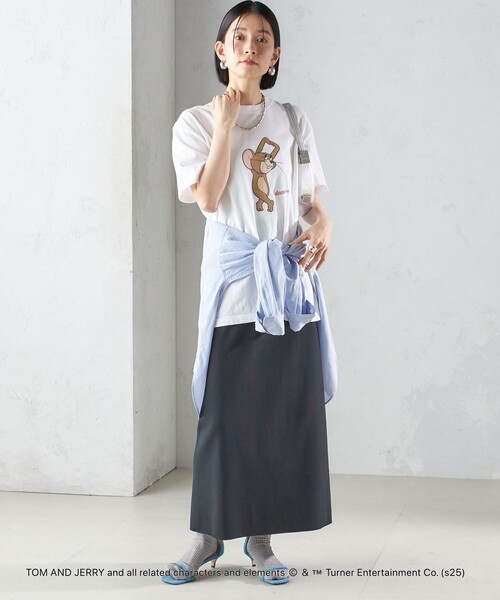 「GOOD ROCK SPEED」 半袖Tシャツ ONE SIZE ホワイト レディース_画像7