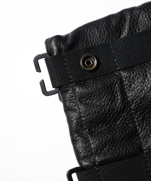 ポーチ BAGJACK / バッグジャック SQUARE POUCH ELK NAPPA ナッパレザー スクエアポーチ メンズ レディースの画像