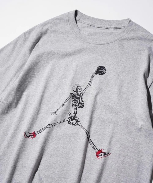 tシャツ THRIFTY LOOK スリフティールック/JUMP SKULL CREW SS TEE メンズ レディースの画像