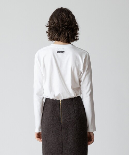 「allureville」 長袖カットソー 2 タン レディース_画像5