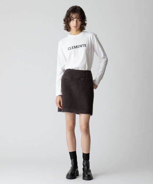 「allureville」 長袖カットソー 2 タン レディース_画像6