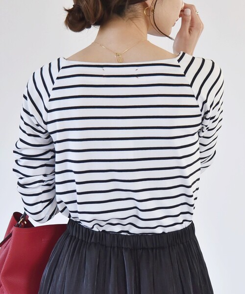 「quaranciel」 長袖カットソー ONE SIZE オフホワイト レディース_画像7