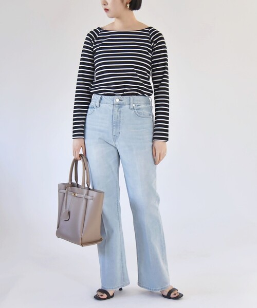 「quaranciel」 長袖カットソー ONE SIZE オフホワイト レディース_画像8