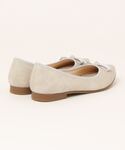 「gather」 フラットパンプス 22.5c...の詳細画像1