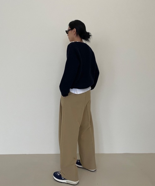 「Didot.showroom」 スラックス X-SMALL スモークグレー レディース_画像7